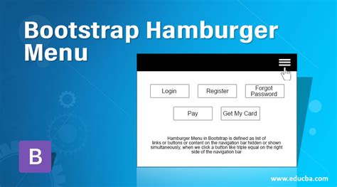 bootstrap burger menu|Navbar · Bootstrap v5.0.